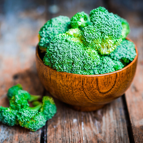 Brokkoli ist besonders reich an Mineralstoffen und Vitami-nen