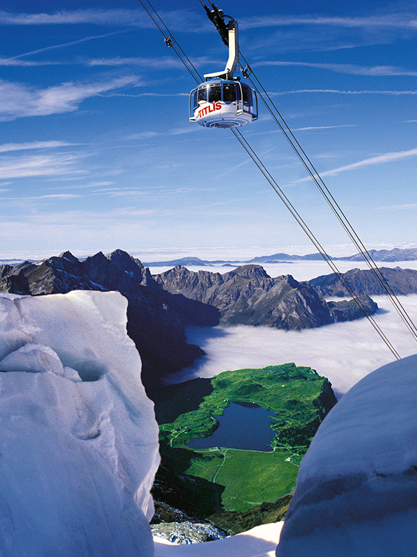 Der Titlis ist mit über 3000 Metern das höchste Ausflugsziel der Zentralschweiz