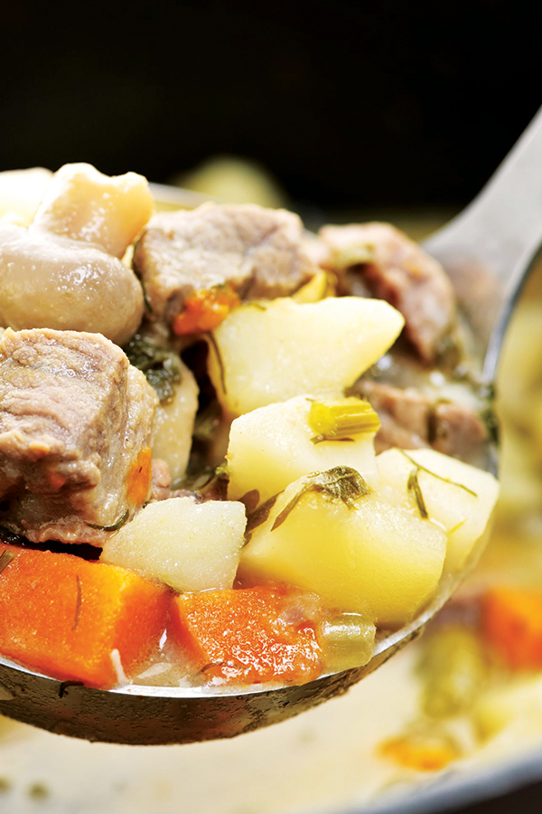  Irish Stew - nahrhafte Kost, die von Innen wärmt. 